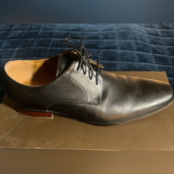 Florsheim Kierland Plain Toe Oxfords Black Size 10 - Picture 6 of 12